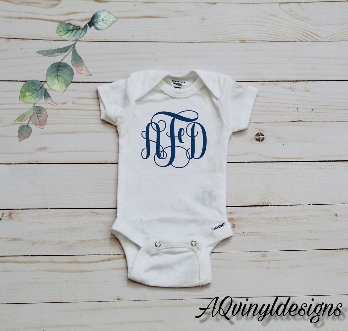 monogrammed baby gifts