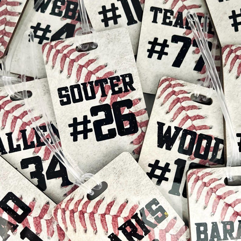 Custom Baseball Bundles for Team Baseball Bag Tag & Decal Bundle ...
