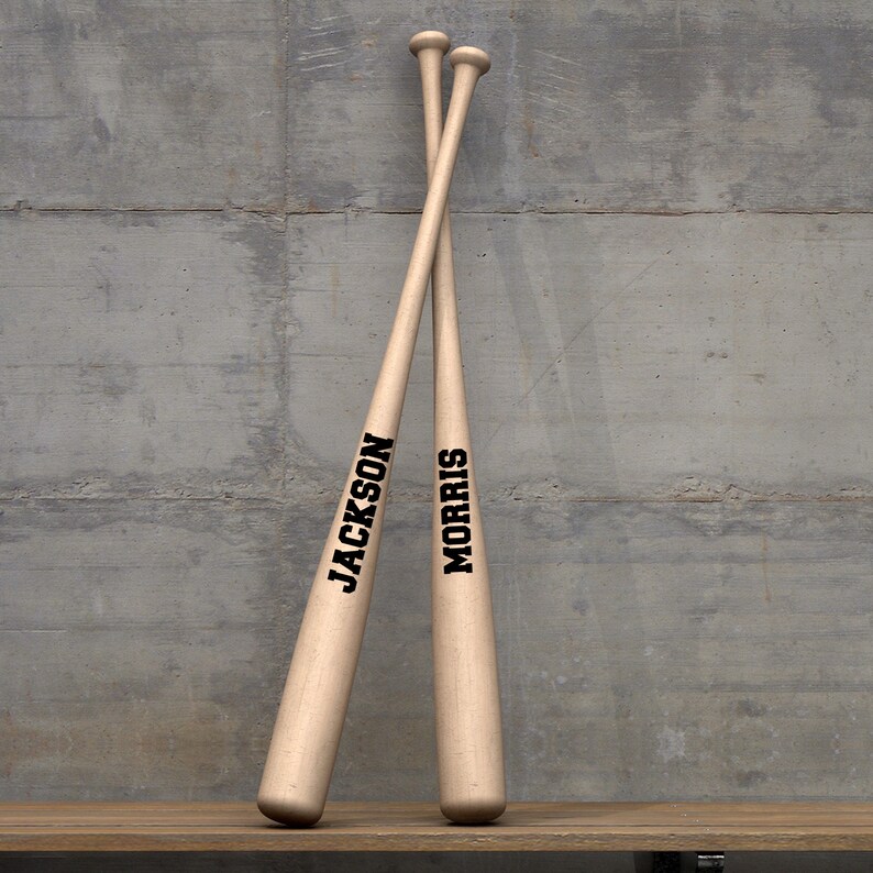 Baseball Bat Name Sticker Custom Decal for Helmet Baseball Etsy