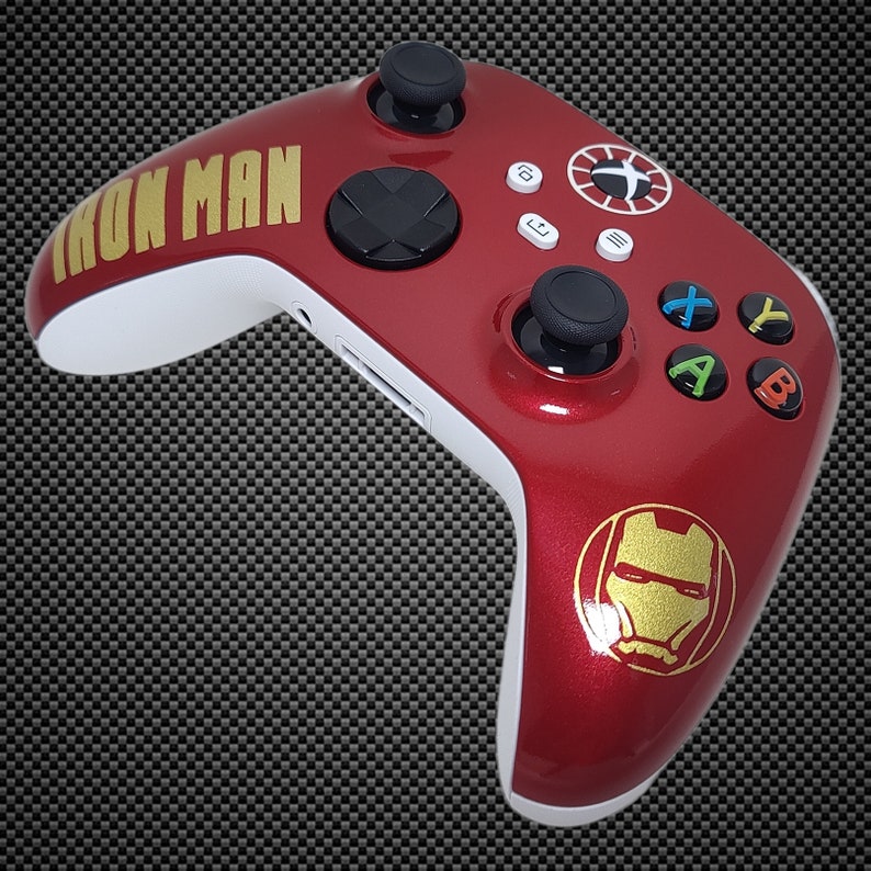 Ironman Themed Xbox Series X/S Custom Controller Etsy