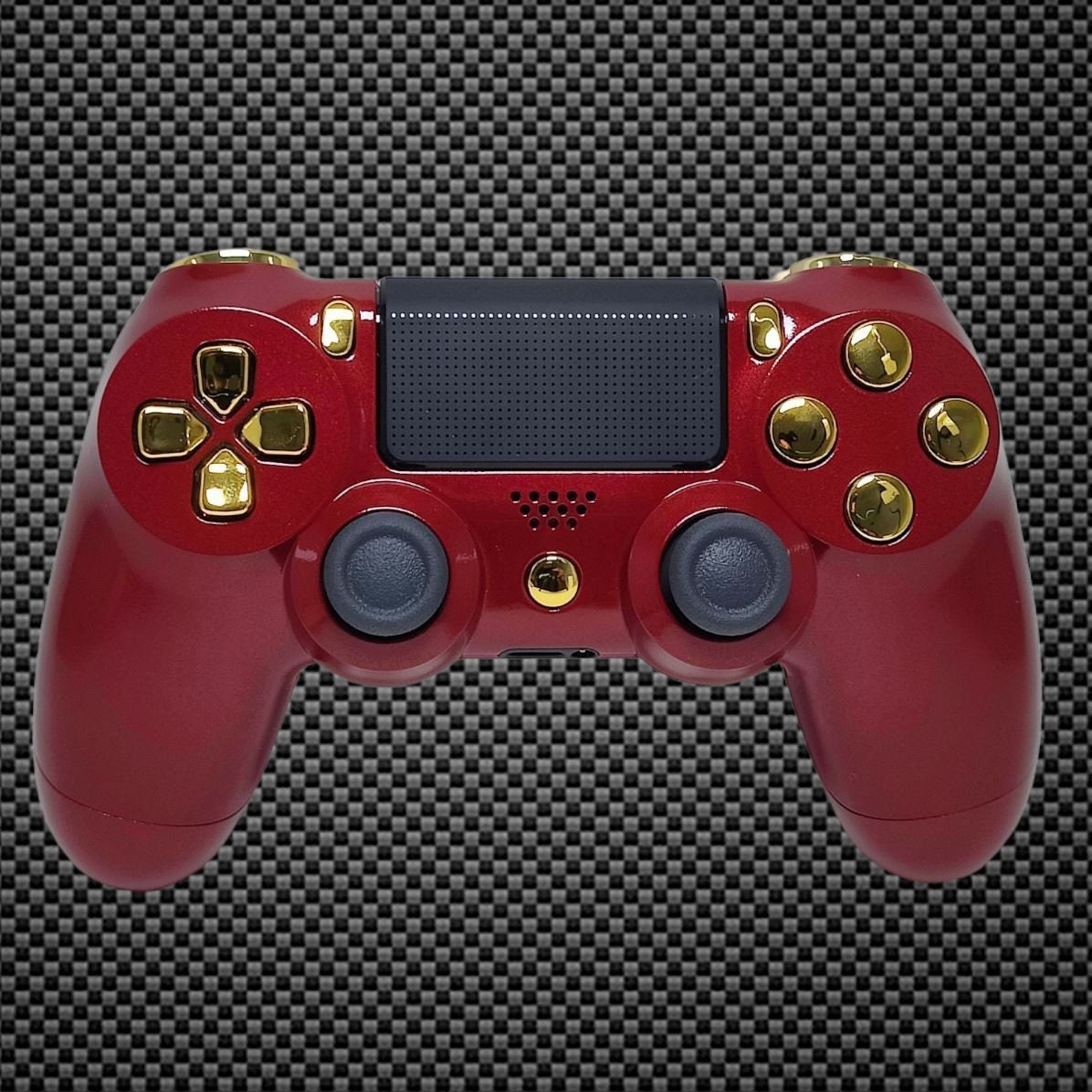 Iron Man Themed Red & Gold Chrome Custom Controller Chaos XBOX 360