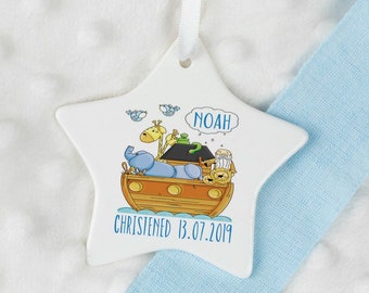 Noah's Ark Christening Gift for Boys and Girls. Noah Baptism gift ideal gift for a baby's christening, baptism gift, baptism gift for boys,