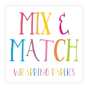 Mix en match inpakpapier: alle ontwerpen uit onze shop. Kies 2 of meer verschillende ontwerpen. Kinderen Kinderen Volwassene Verjaardag 1e 2e 3e