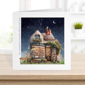 Stier Geburtstagskarte, Sternzeichen Fantasy Fee Shop Hexe Folklore, Sternbild Erwachsene Wicca Karte (Drachen Zauber zaubern shop #b11)