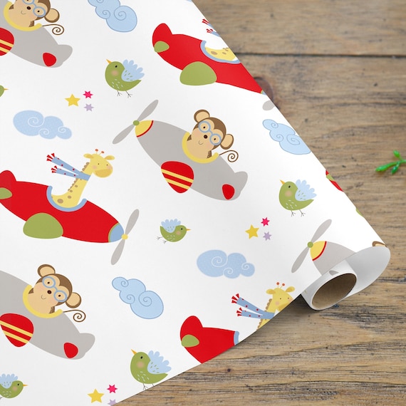 Kangaroo Pack De 32 Aviones De Papel, 32 Tarjetas Y 32 Pegatinas – Fiesta De Cumpleaños Para Niños