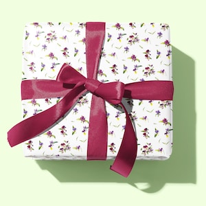 Carta da regalo Violette, Carta da regalo Primavera, Carta da regalo Floreale, Carta da regalo Estate, Carta da regalo Fiori di campo, Carta da regalo per