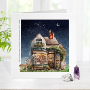 Schütze Geburtstagskarte, Sternzeichen Fantasy Fee Shop Hexe Folklore, Sternbild Erwachsene Wicca Karte (Drachen Zauber zaubern shop #b9)