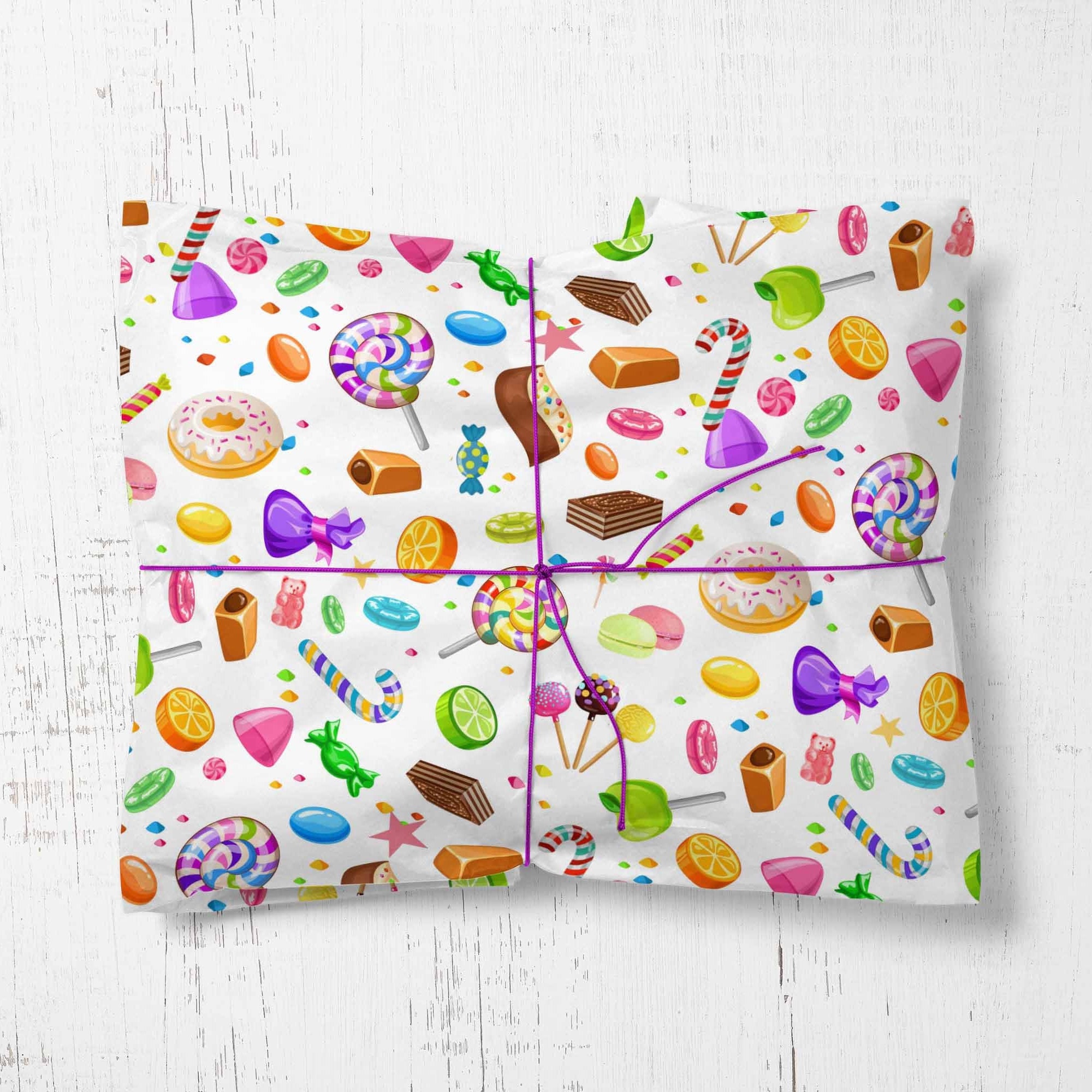Sweet cheap wrapping paper