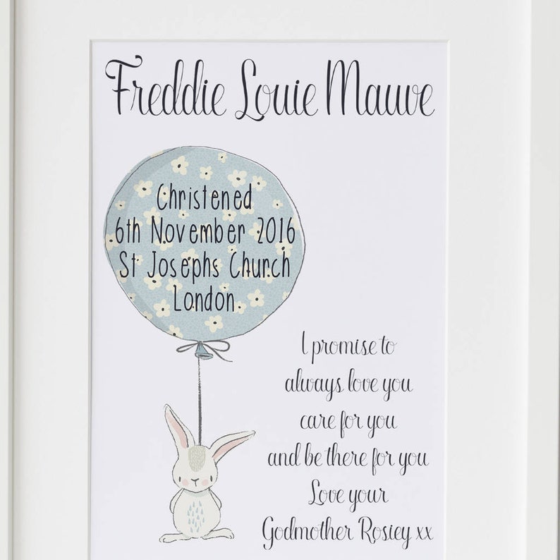 Christening Gifts Girl Boy Print Christening Gift Baptism UK Etsy UK