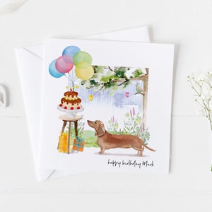 Geburtstagskarte Dackel, Geschenkpapier, Geburtstagskarte, Dackel, Dackel, Dackel, Dackel, Dackel, Dackel, Dackel Geburtstag, Dackel