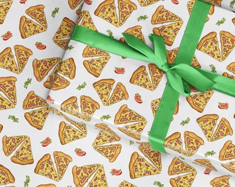 Papier do pakowania pizzy: zabawny papier do pakowania prezentów