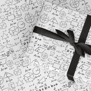 Geschenkpapier für Mathe, Geschenk für Mathe, Geschenk für Mathe, Geburtstagsgeschenk, Geburtstagsgeschenk, Geburtstagsgeschenk für Abiturpunkte