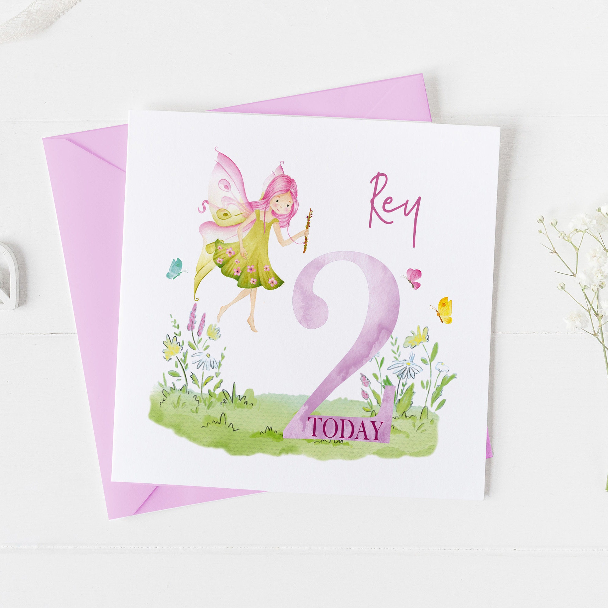 FeeGeburtstagsKarte personalisierte Geburtstagskarte für Etsy