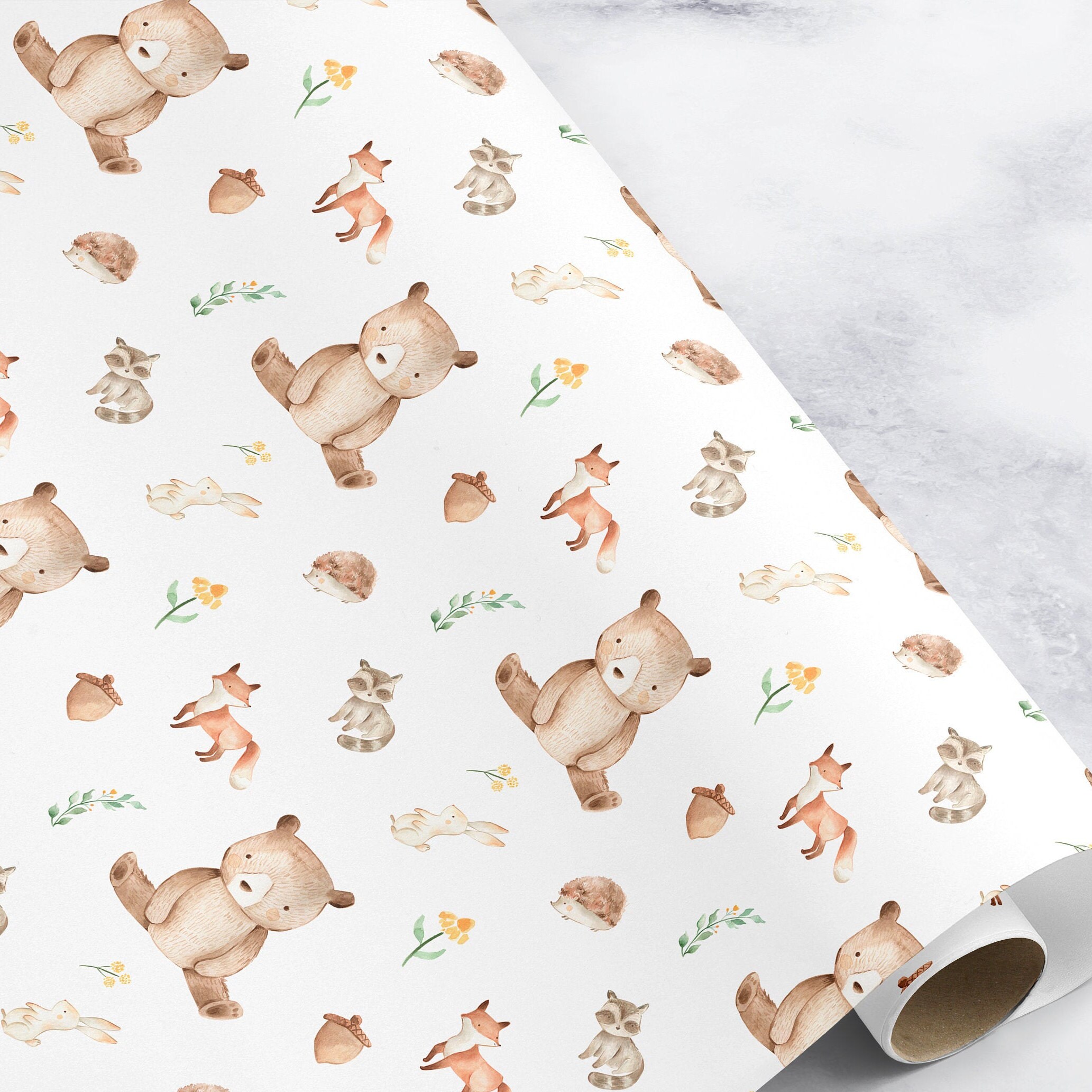 Buy Bear Wrapping Paper Lumberjack Party, Bear Baby Shower, Mountain Baby  Shower, Christmas Wrapping Paper, Gift Wrap, Shower Wrapping Paper Online  in India 