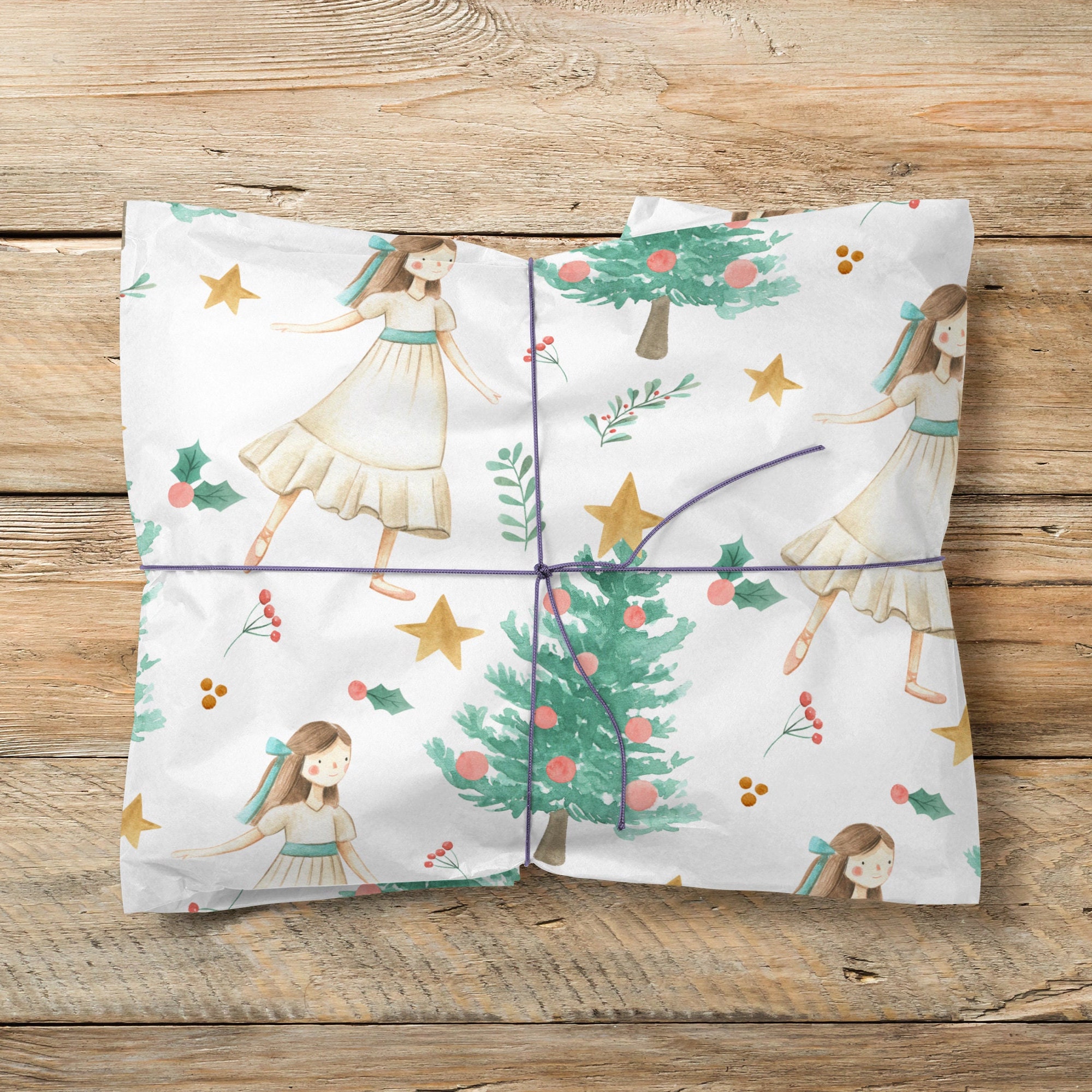 Mouse King Nutcracker Wrapping Paper