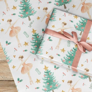 Carta da regalo Schiaccianoci Fata Confetto, Carta da regalo Soldato di Natale, Carta da regalo di Natale, Ballerina Topo Re Drosselmeyer Clara