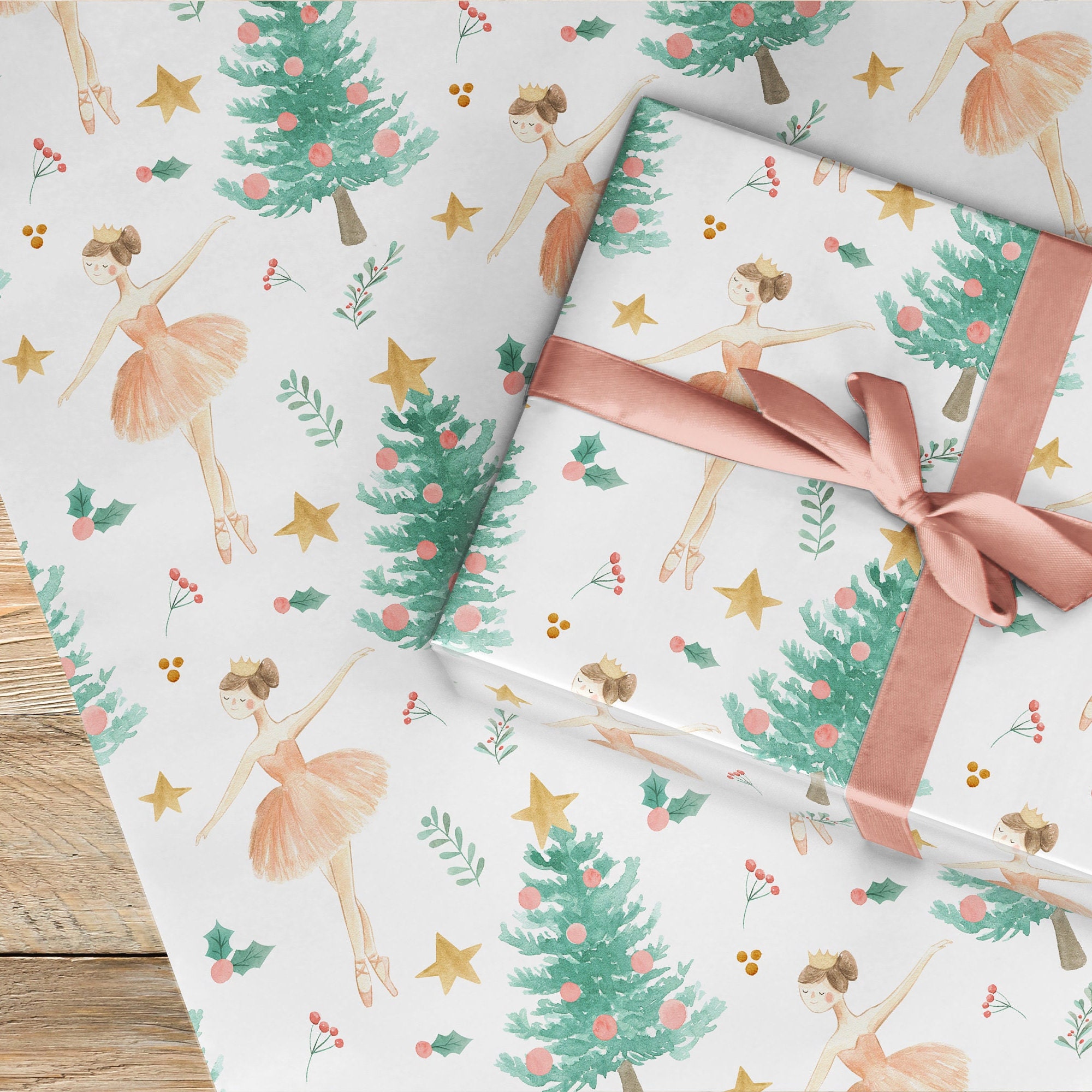 Mouse King Nutcracker Wrapping Paper