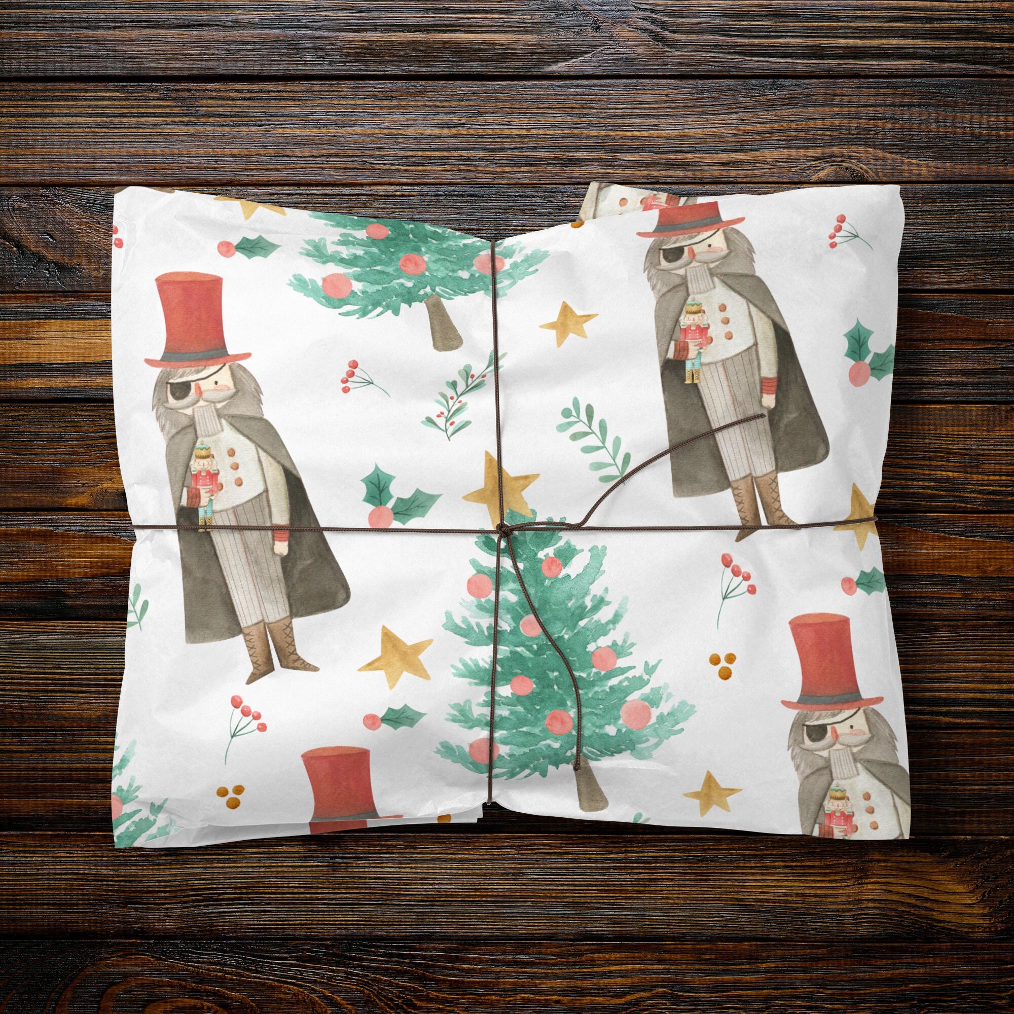 Mouse King Nutcracker Wrapping Paper