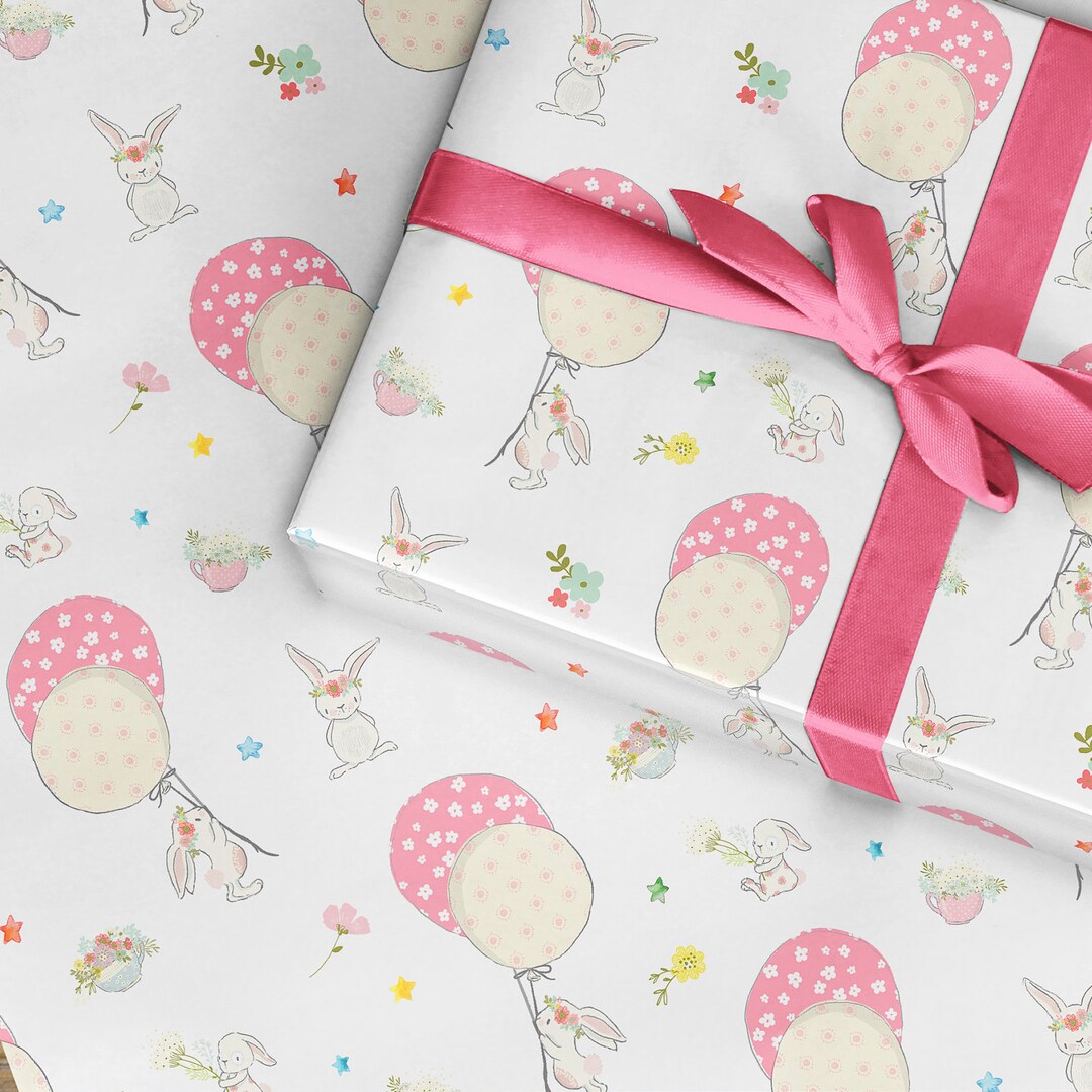 Christening Wrapping Paper, Goddaughter Godson Baptism Wrapping Paper