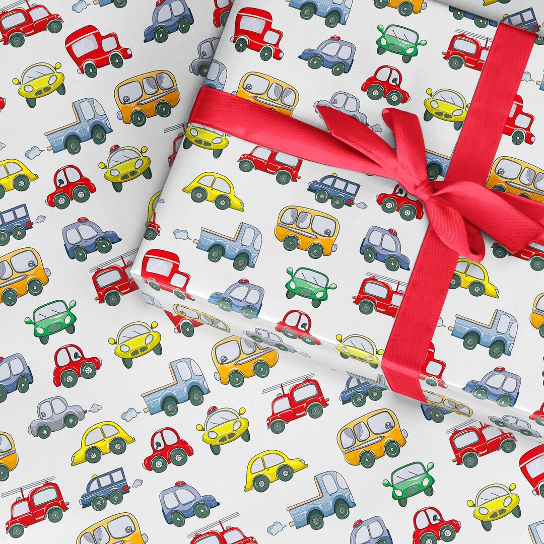 Car Wrapping Paper Driving Test Wrapping Paper 1st Car Etsy