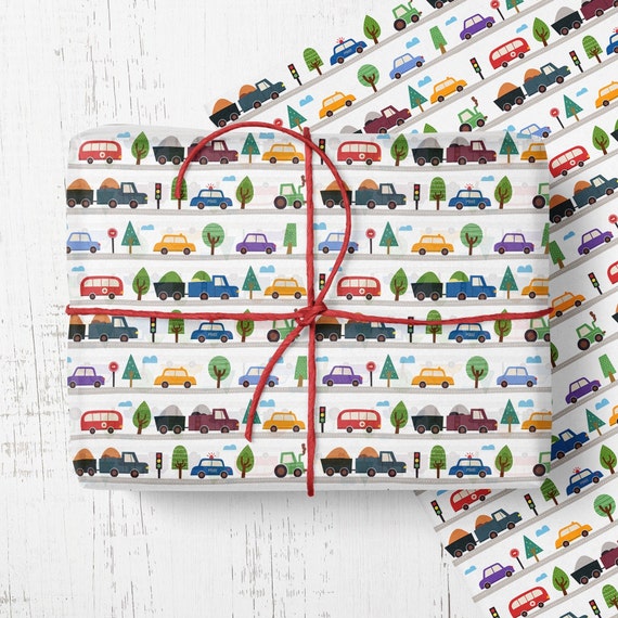 Papel de regalo de puntos coloridos,Papel de regalo de impresión,Rollo de  papel de regalo de 10 hojas,Multicolor