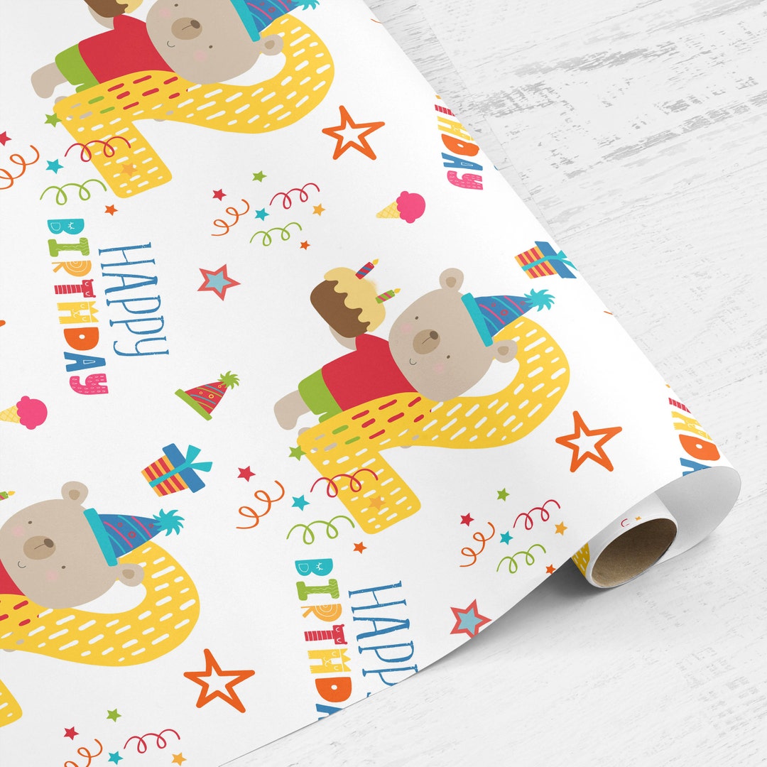 Buy Construction Birthday Gift Wrapping Paper - Folded Flat 30 x 20 Inch (3  Sheets) Online at desertcartBolivia