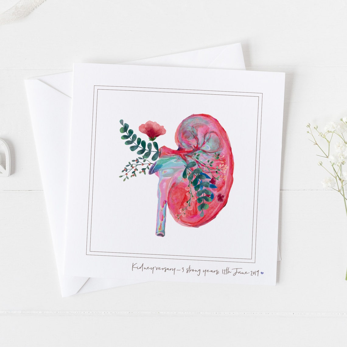 Personalised Kidney Transplant Donor Gift Anniversary Organ Etsy Sweden