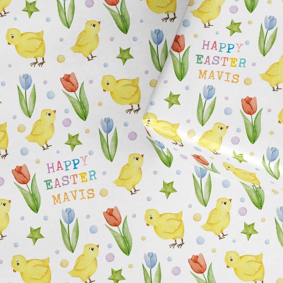 Egg Wrapping Paper, Bird Egg Gift Wrap, Easter Gift Wrap, Spring