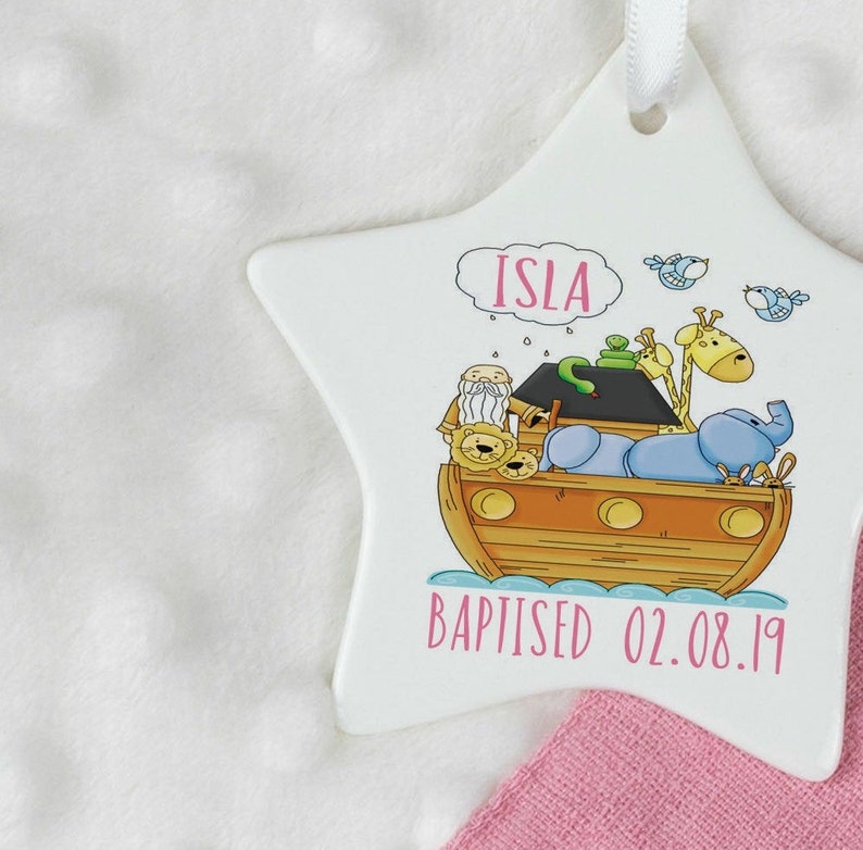 Noah's Ark Christening Gift for Boys and Girls. Noah Etsy