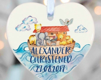 Noah's Ark Personalised Christening Gift