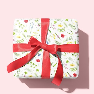 Carta da regalo con fiori selvatici, Carta da regalo con papaveri, Carta da regalo con fiordaliso, Carta da regalo con primavera, Carta da regalo con estate, bella carta