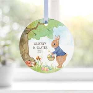 Keramik Osterdekoration, Babys 1.Ostern, Alternatives Ostergeschenk, Osterdekoration Kinder, Osterhasen-Eiersuche, Keine Schokolade