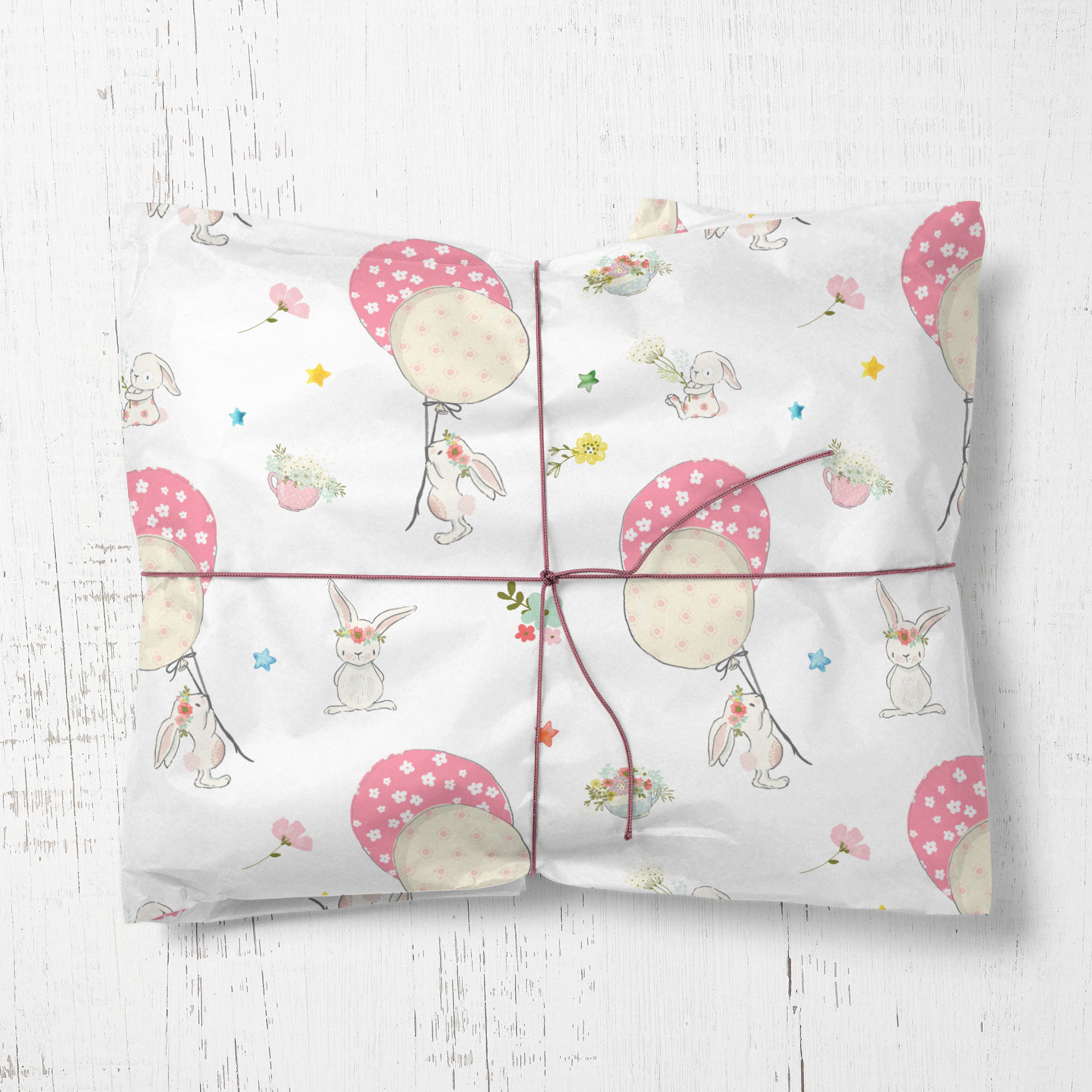 Christening wrapping paper, Goddaughter Godson Baptism wrapping paper, Godmother Godfather gift