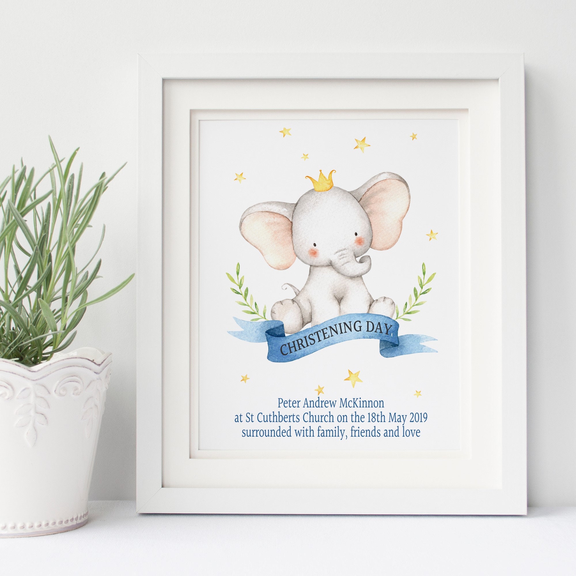 Christening Gifts for Girls and Boys. Personalized Baptism Etsy UK