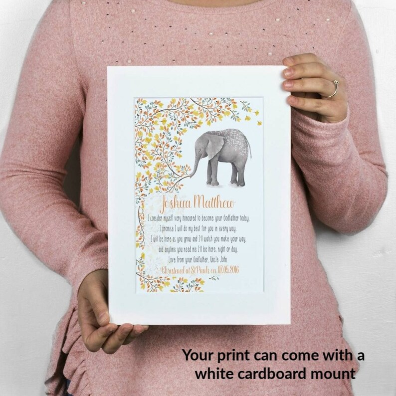 Christening Gifts From the Godparents Christening Gift Etsy UK