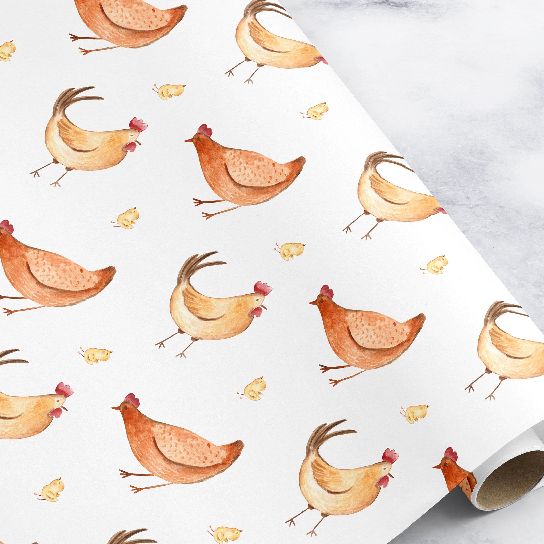 Chicken wrapping paper deals
