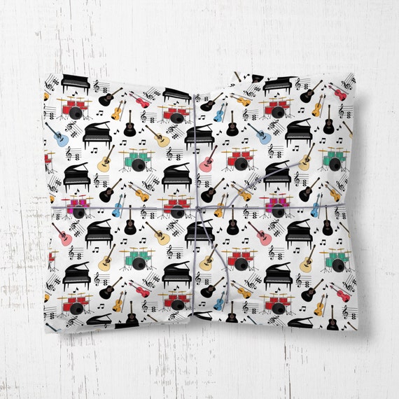 Music sale wrapping paper