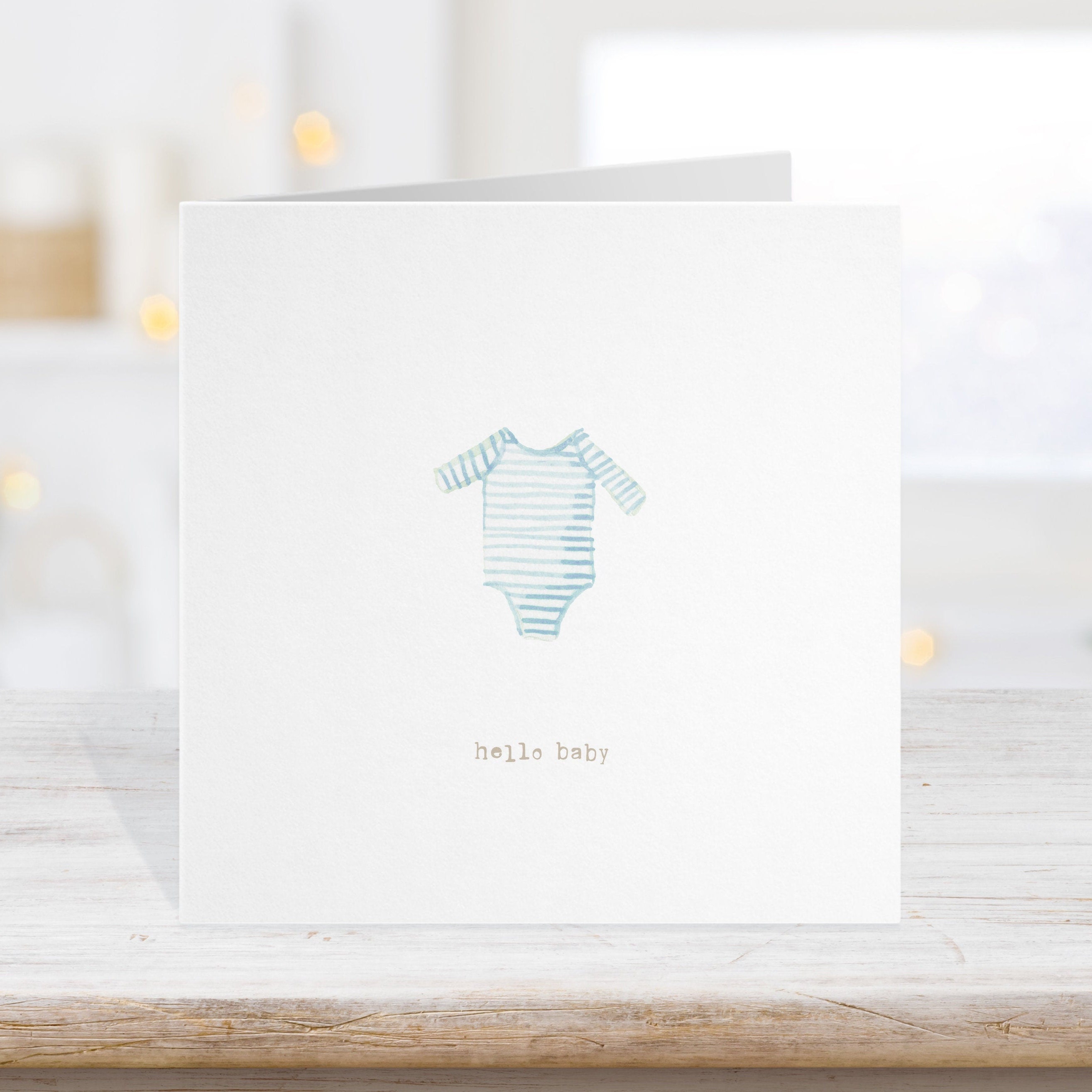 New Baby Personalised Watercolor Baby Card: , 1st Birthday - Etsy