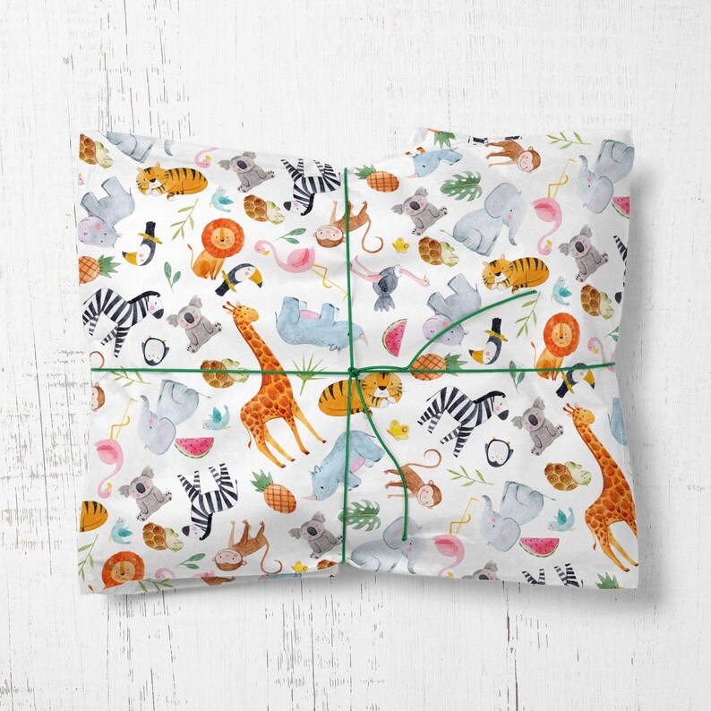 Safari 2nd Birthday Card: Personalized Kids Card