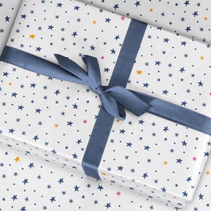 Rol inpakpapier, cadeaupapier sterren, cadeaupapier sterrenbeeld inpakpapier