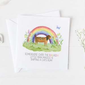 Carte commémorative pour animaux de compagnie de chien. Cadeau commémoratif pour votre animal de compagnie v4