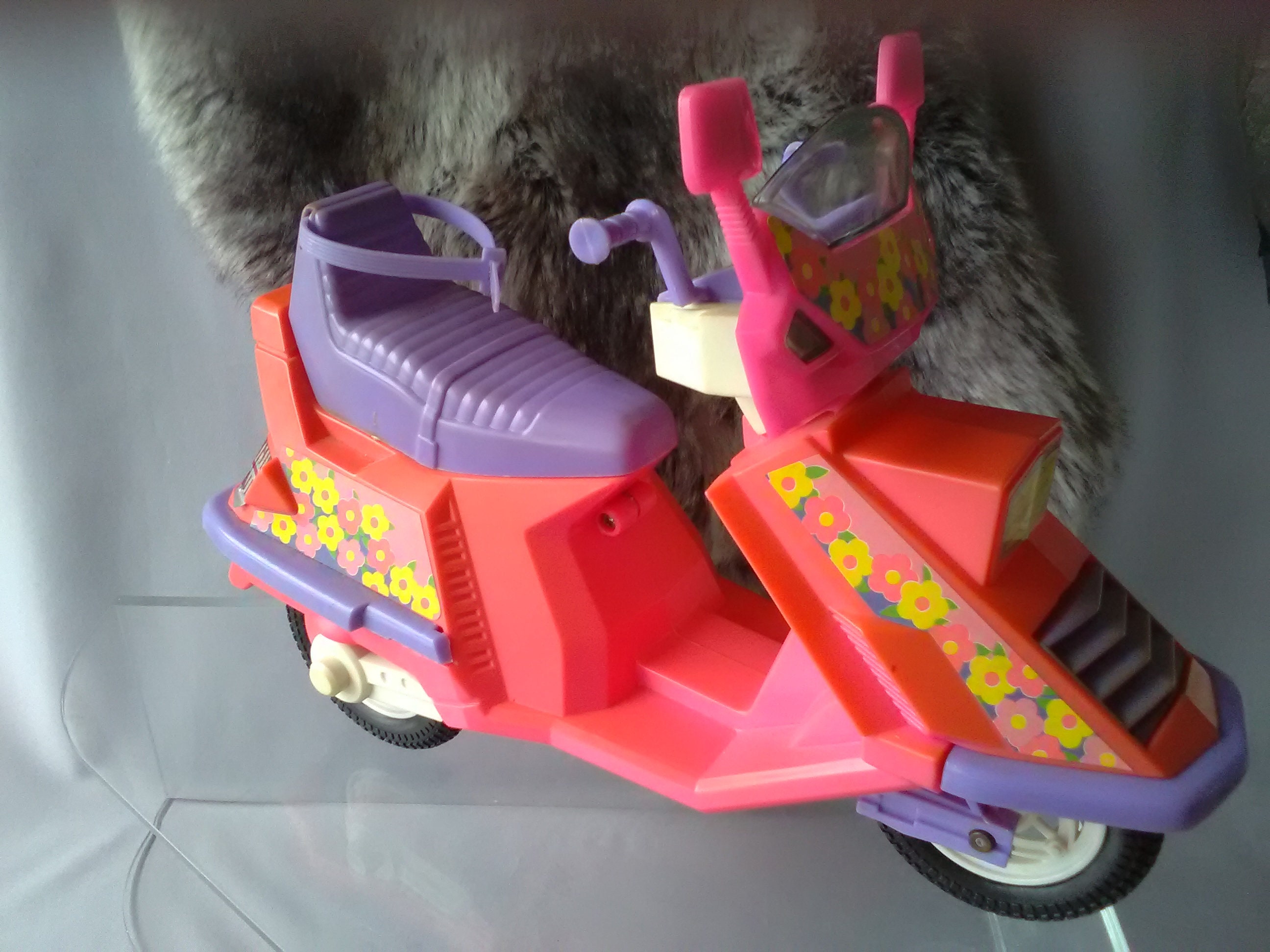 barbie moped and puppy