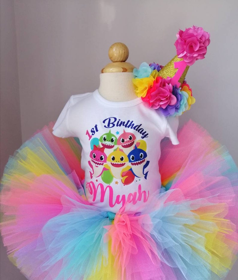 baby shark tutu outfit