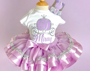 Cinderella birthday outfit, Cinderella tutu, bodysuit, crown