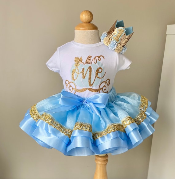 Cinderella Birthday Outfit Cinderella Tutu Bodysuit Crown Etsy