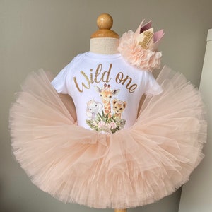 Wild One – Safari First Birthday Outfit