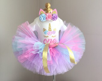 Unicorn birthday outfit