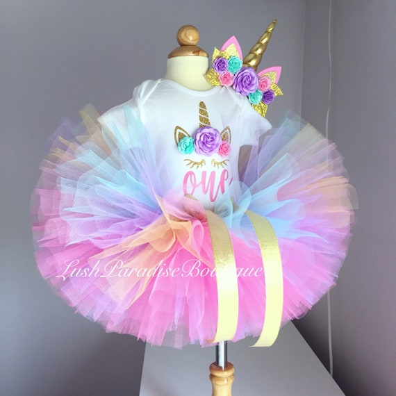 Unicorn birthday outfit baby girl birthday outfit unicorn ...