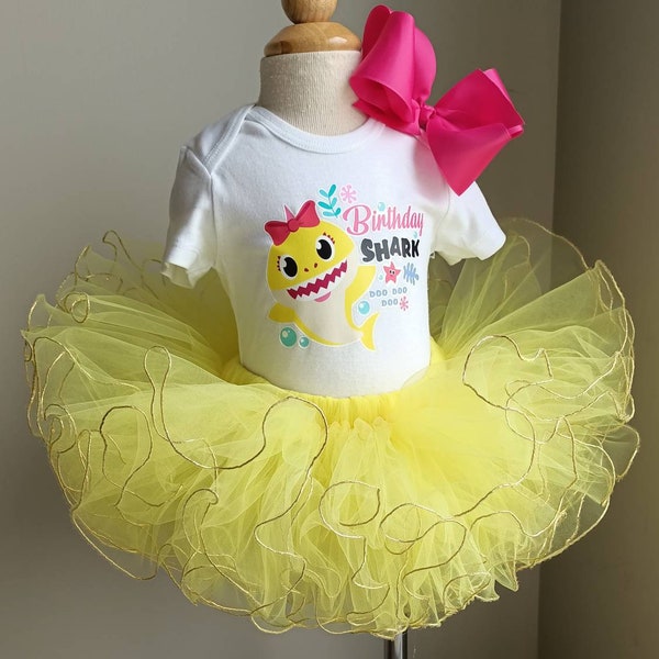 Baby Shark Birthday Outfit Etsy