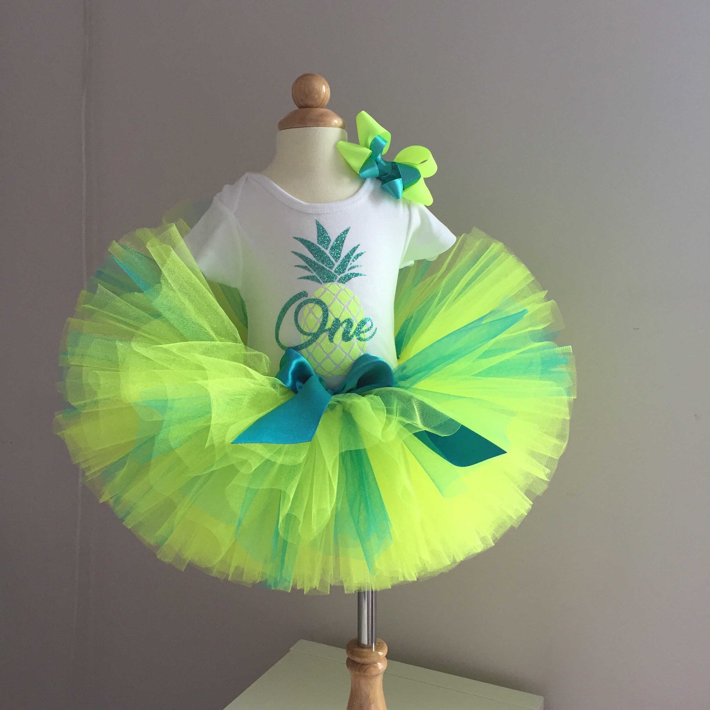 Pineapple birthday outfit baby girl pineapple outfit tutu Etsy